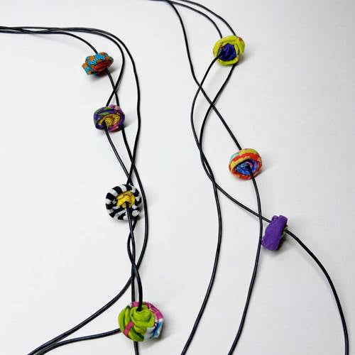 Ficklesticks - Birds on a Wire Necklace - Artemisia Artwear