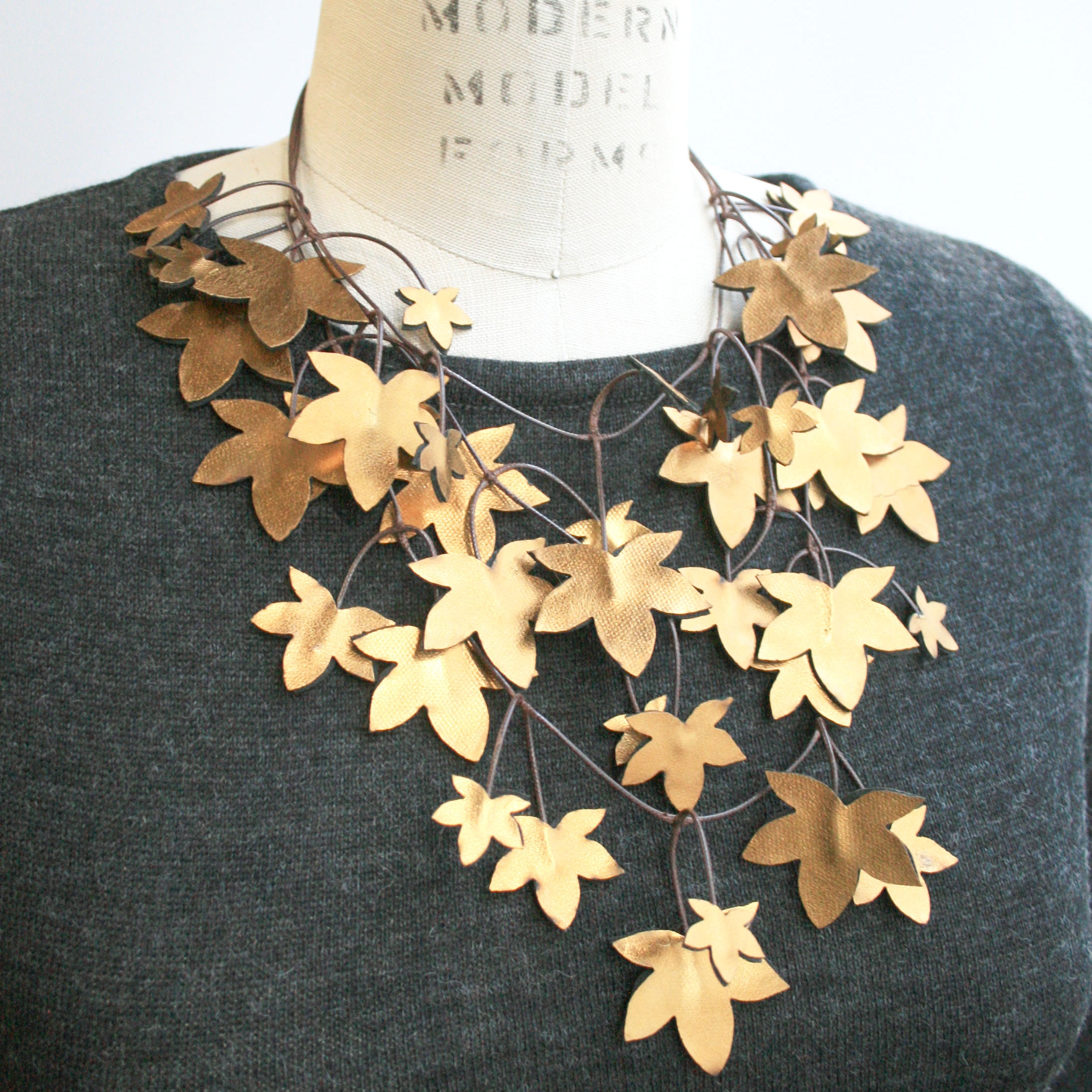 Beyond Threads - Sycamore Necklace - Artemisia Artwear