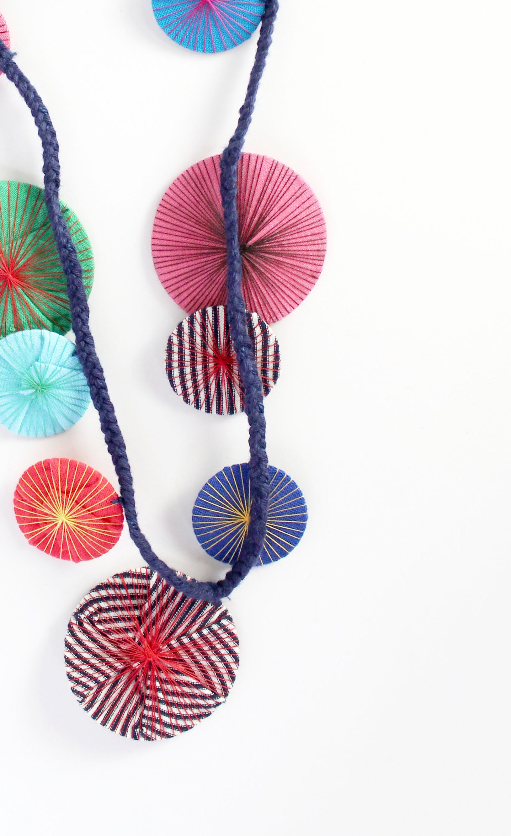 Beyond Threads - Platillos Wrap Necklace - Artemisia Artwear