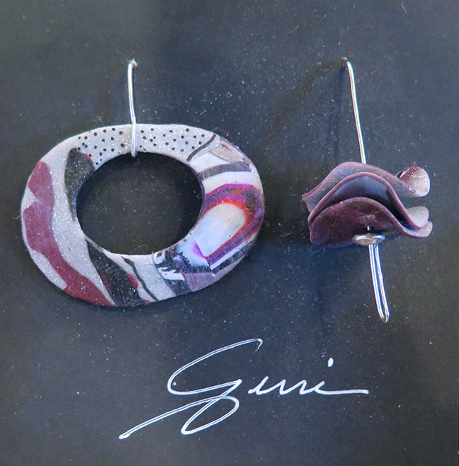 Gerri Calpin - Polymer Clay Earrings – Artemisia Artwear