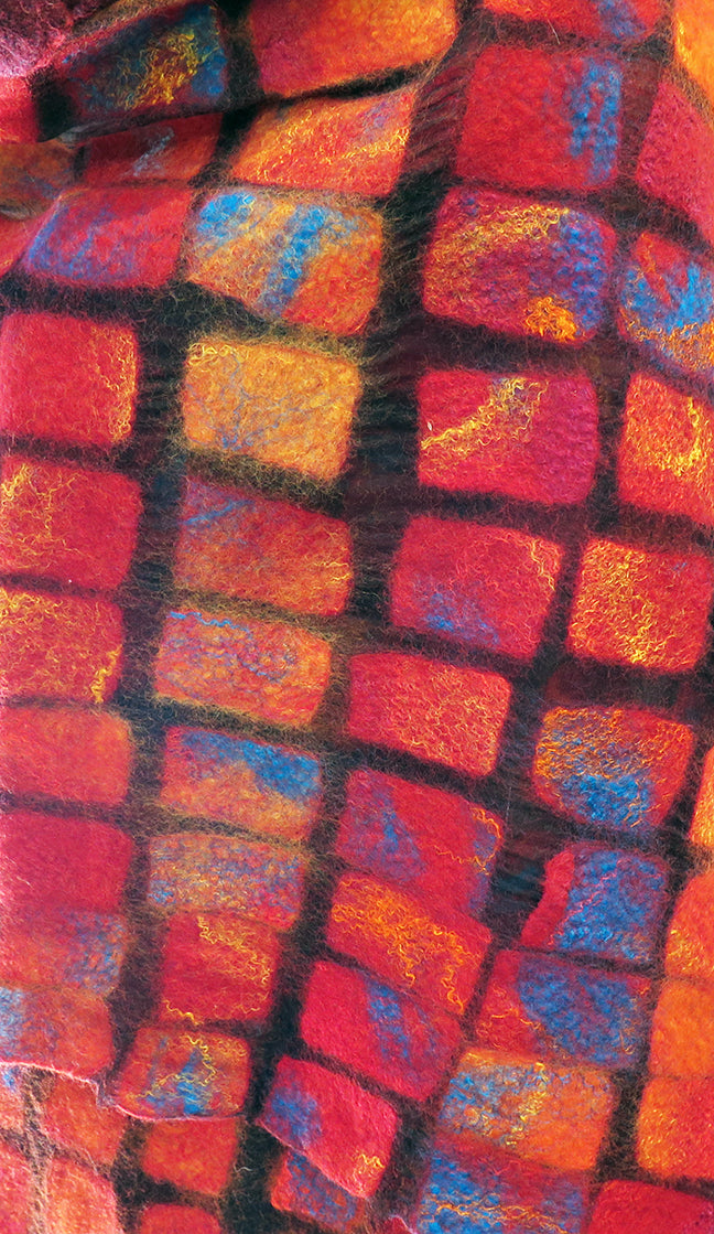 Natural fiber wearable art at Artemisia Artwear