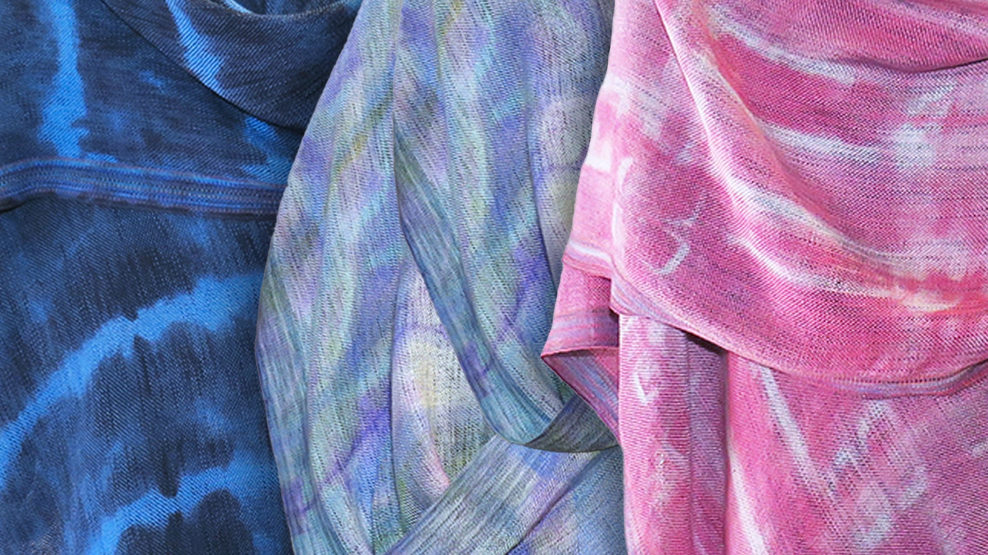Shibori hand-dyed textiles at Artemisia Artwear