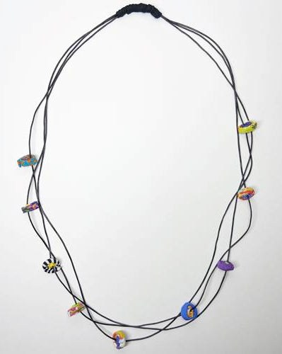 Ficklesticks - Birds on a Wire Necklace - Artemisia Artwear