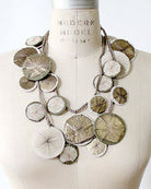 Beyond Threads - Platillos Wrap Necklace - Artemisia Artwear