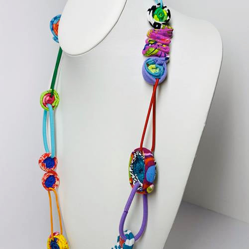 Ficklesticks - Japanese Sampler Necklace - Artemisia Artwear